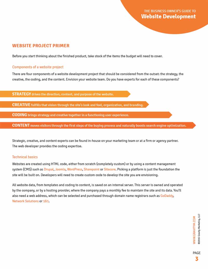 White Paper template infographic
