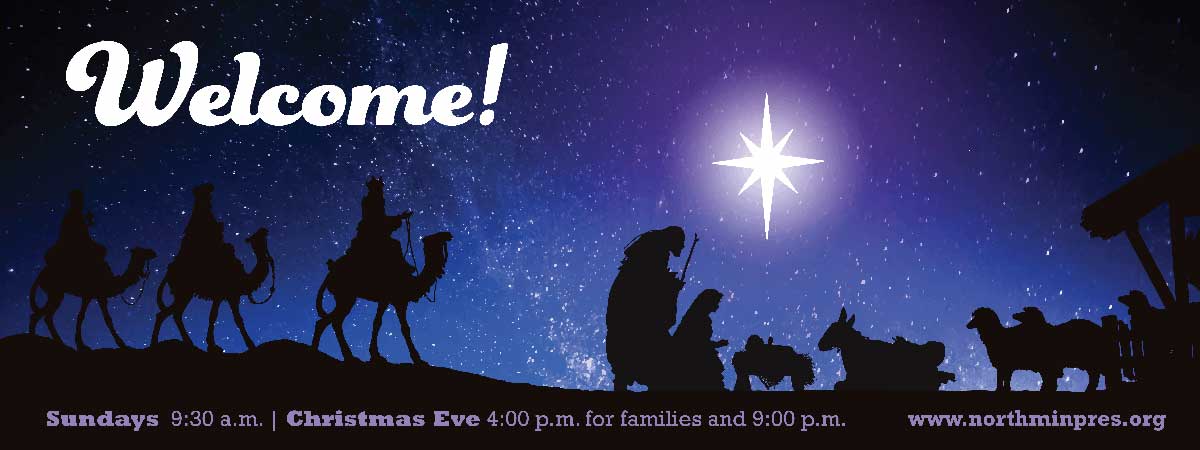 Large scale banner - Christmas service