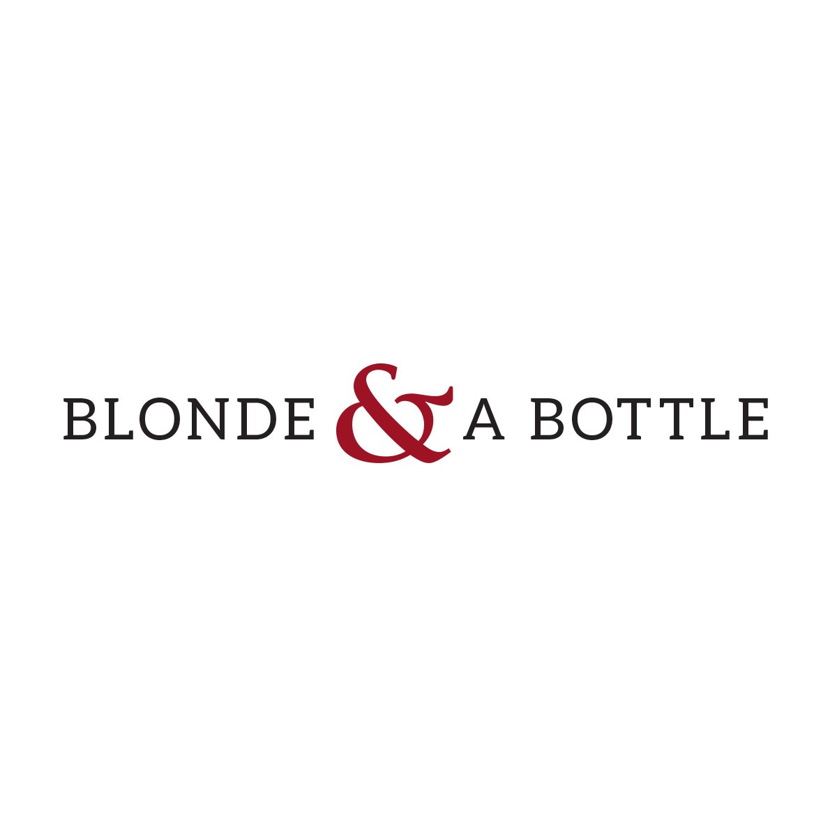 Blonde & A Bottle final concept inline